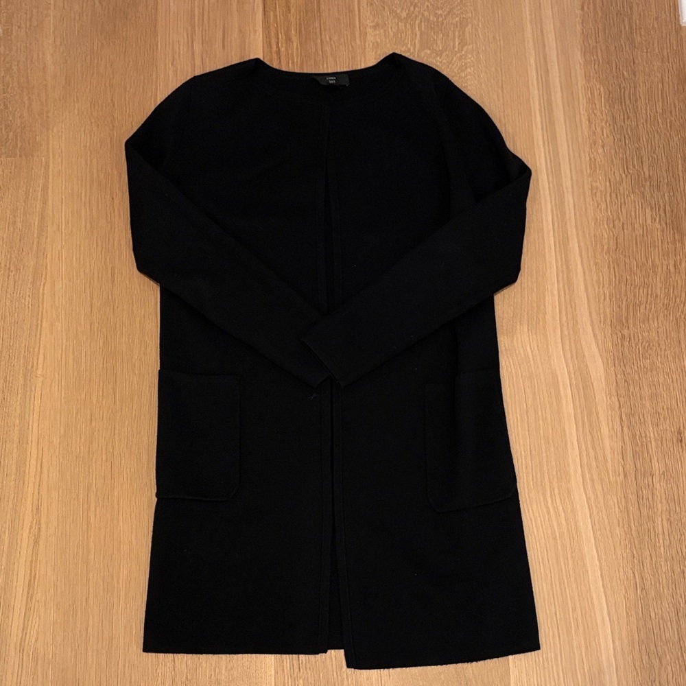 JCrew Juliette collarless sweater